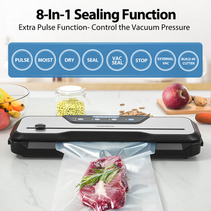 Innovsync  8-In-1 Powerful Food Vacuum Sealer