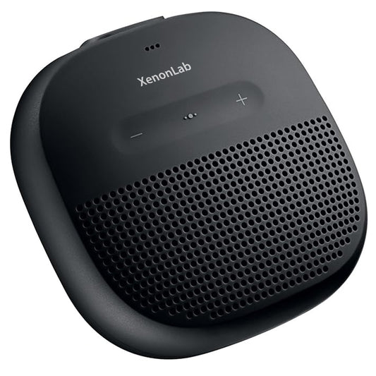 XenonLab SoundLink Micro Bluetooth Speaker: Small Portable Waterproof Speaker with Microphone, Black