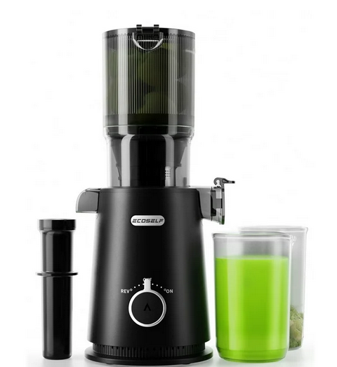 Juicer Machines, Cold Press Juicer with 4.35” Wide Mouth