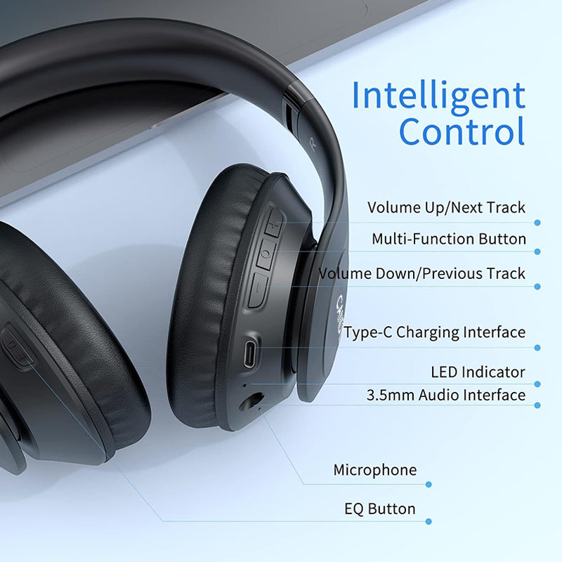 Lightweight bluetooth headphones with mic sale